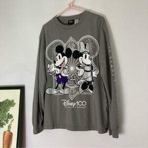 Disney 100 Years of Wonder long sleeved shirt size M